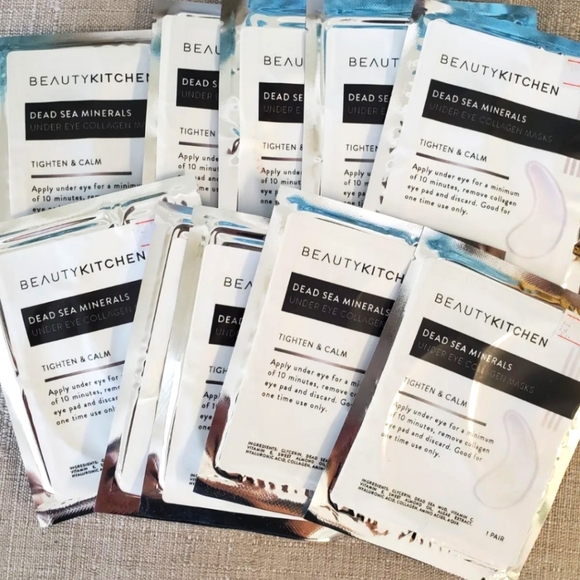 Dead Sea Minerals Under Eye Mask set of 10 brand new collagen - Picture 1 of 3